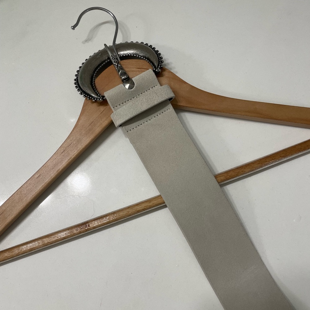 Free People Moonbeam Suede Belt.